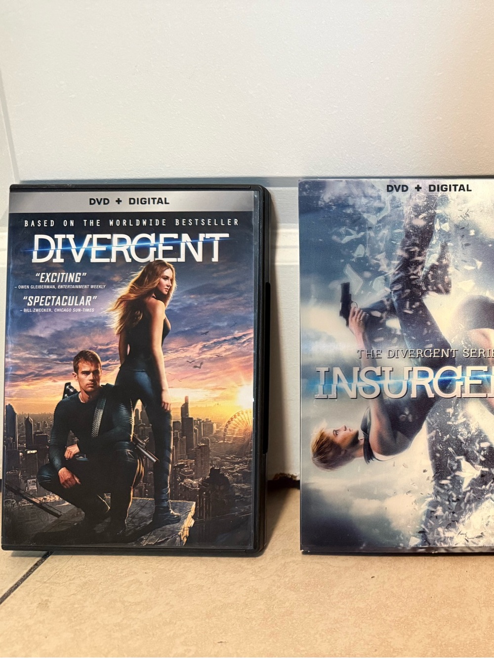 The Divergent Series DVD - Entire 3-film Series